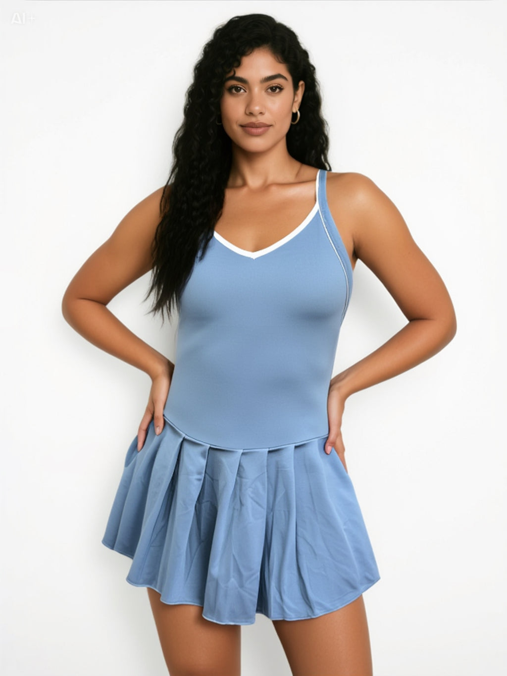 Vestido Deportivo Flow Azul Serenity