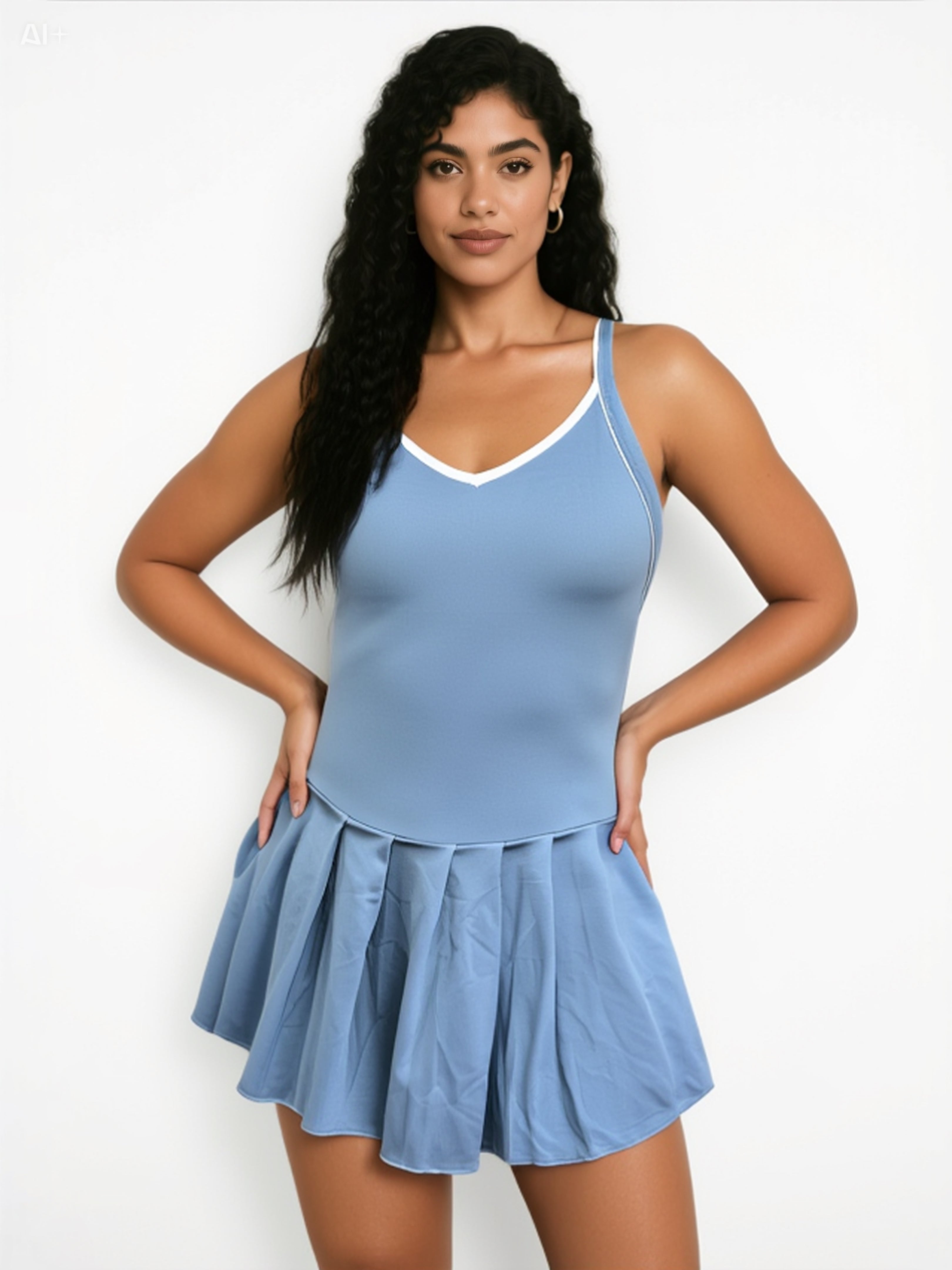 Vestido Deportivo Flow Azul Serenity