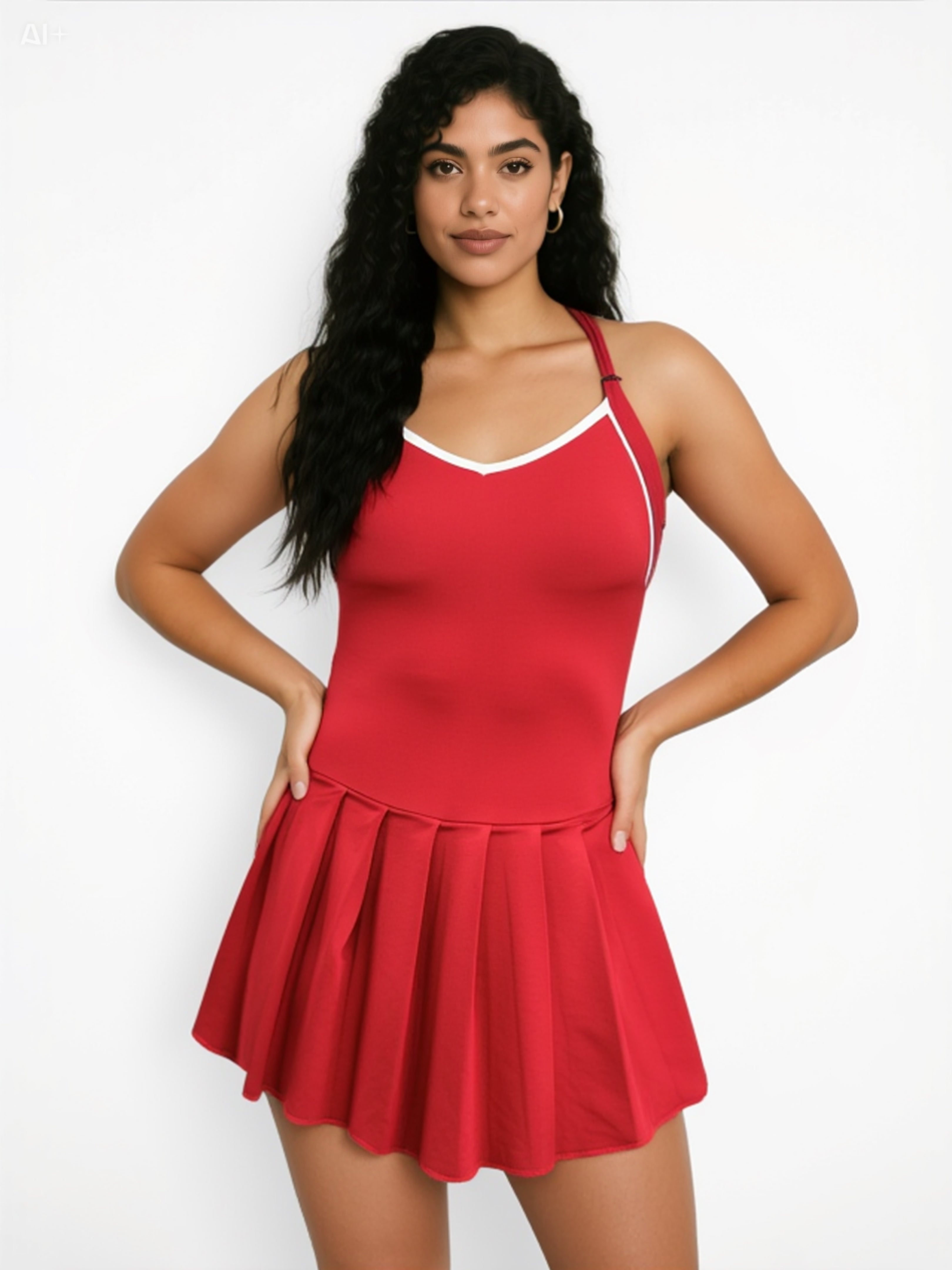 Vestido Deportivo Flow Rojo