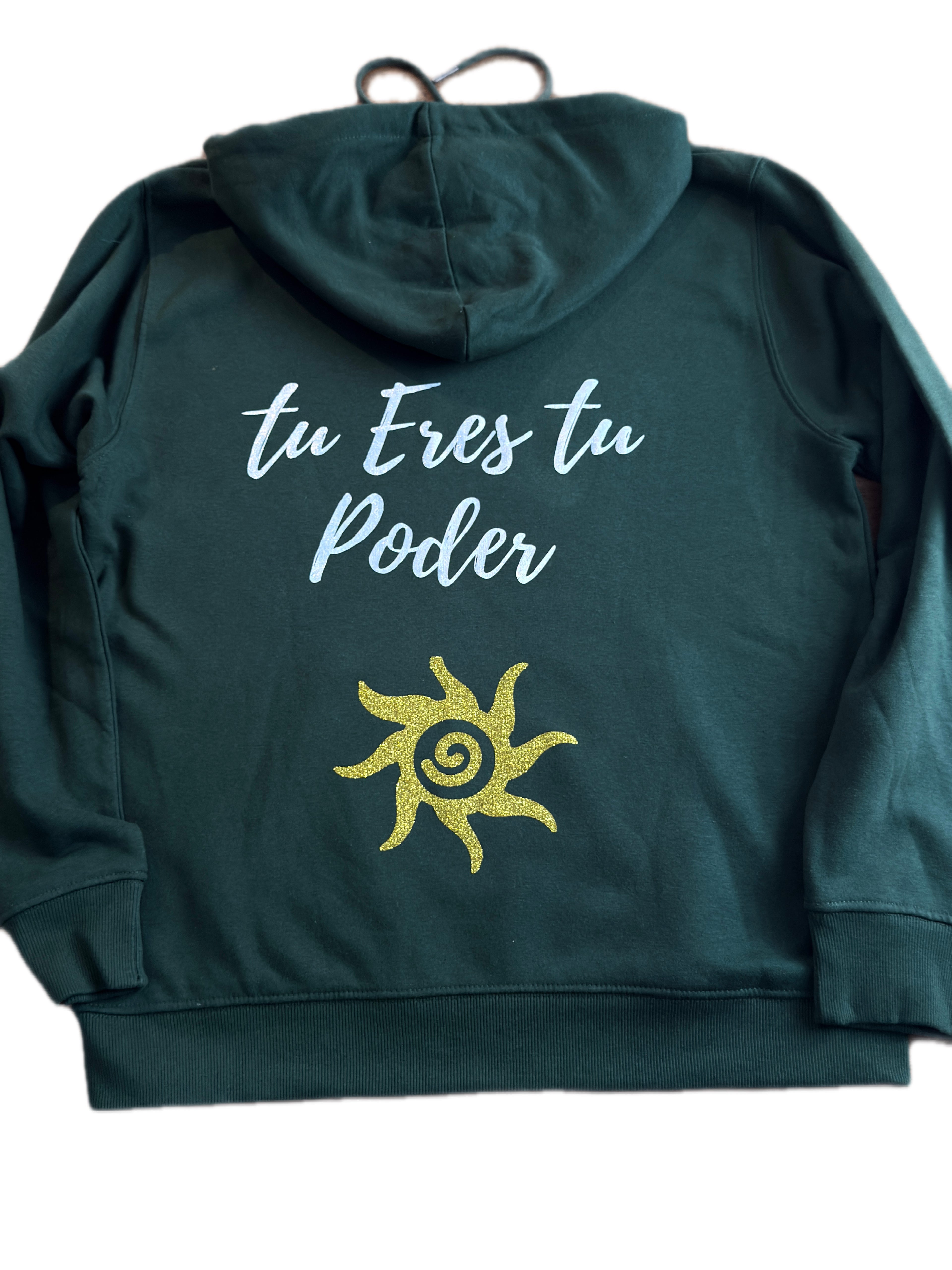 Polerón Verde con Capucha Unisex – Diseño Inspiracional Soul Active