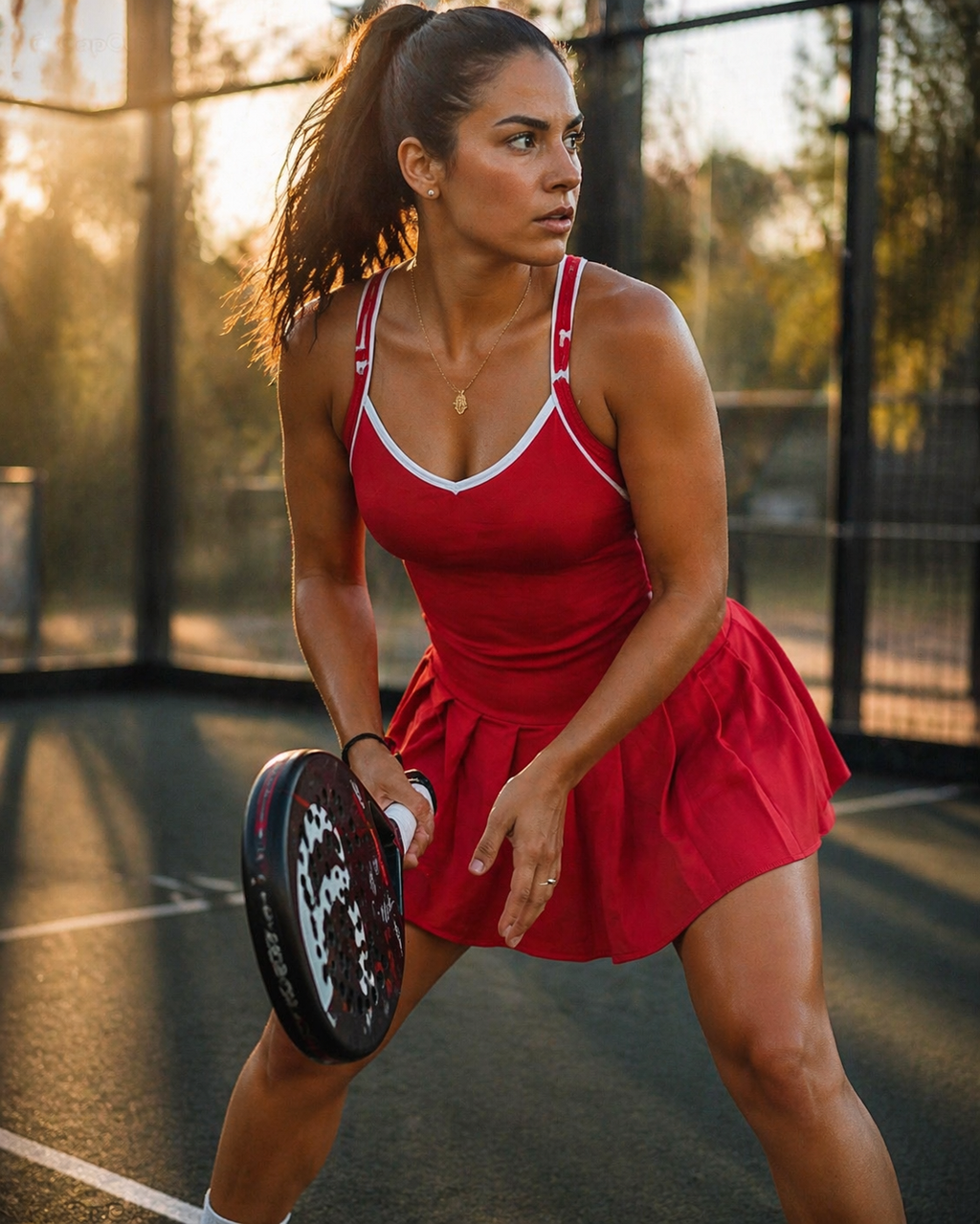 Vestido Deportivo Flow Rojo